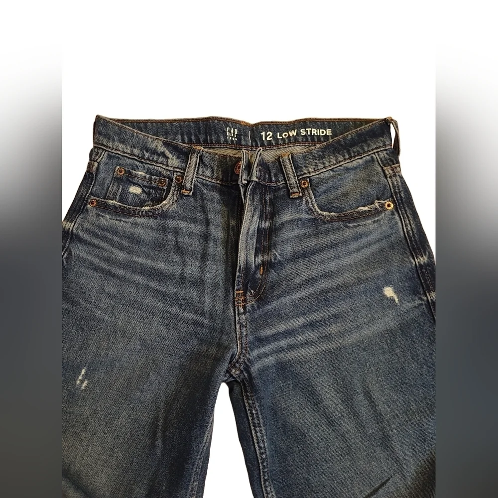 girls' blue jeans GAP